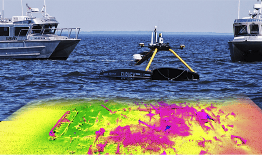 NV5 geospatial hydrographic survey work