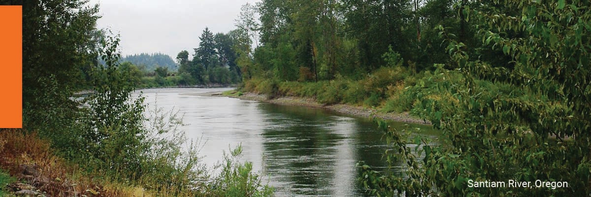 Water Science Centers - Santiam River, Oregon